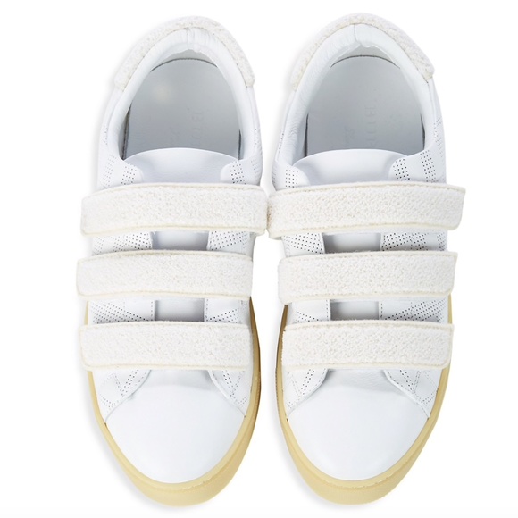 NIB Burberry Perfect Storm Leather Sneakers - Picture 5 of 5